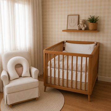 Almofada de Amamentação em Malha Matelassada - Coleção Basic Verde Plantação - 79083263017763 - Imagem 2