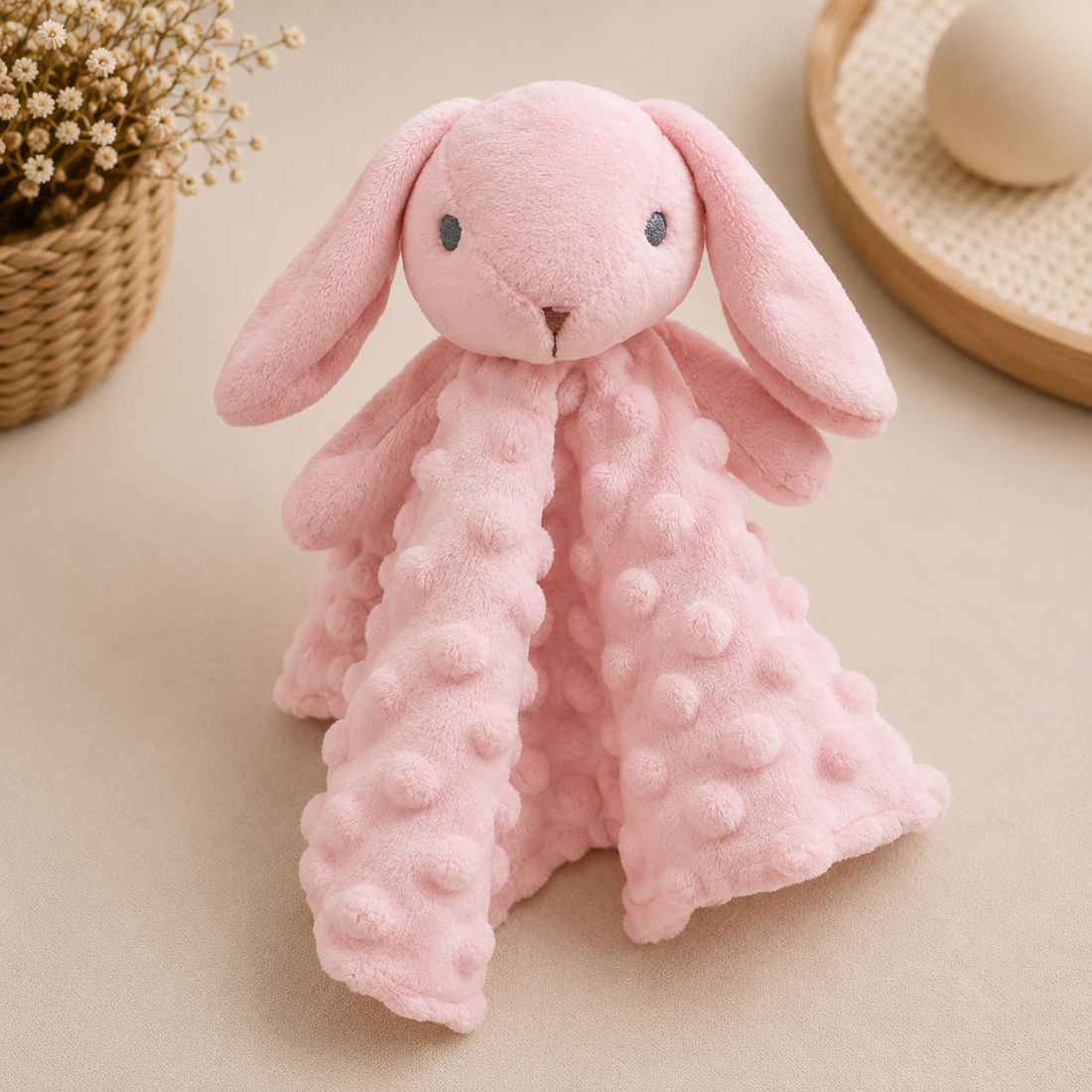 Naninha 0,30X0,30 Coelho Rosa - 79083263018395 - Imagem 1