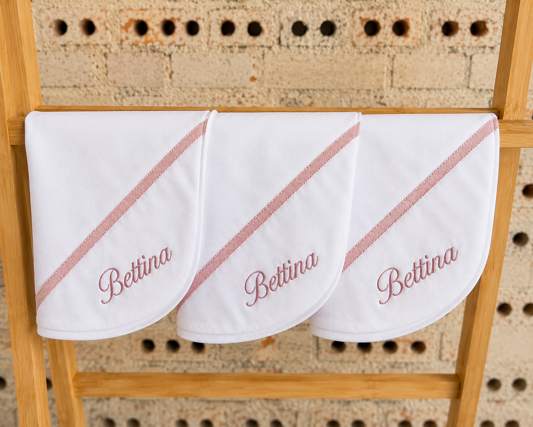 Kit 3 Fraldas de Boca - Coleção Personalizada