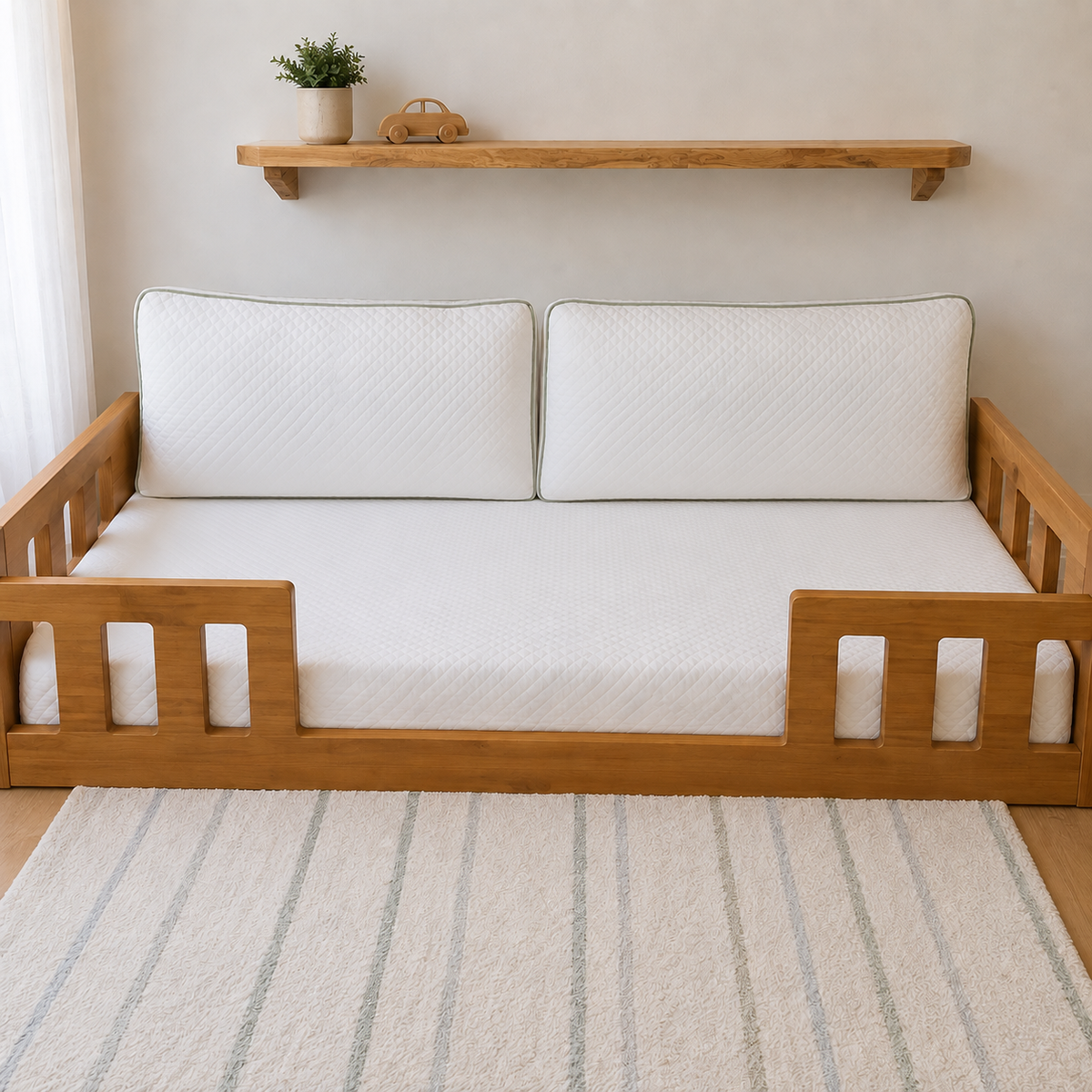 Kit 3 peças Cama Babá Malha Matelassada - Coleção Basic - 79083263020718 - Imagem 3
