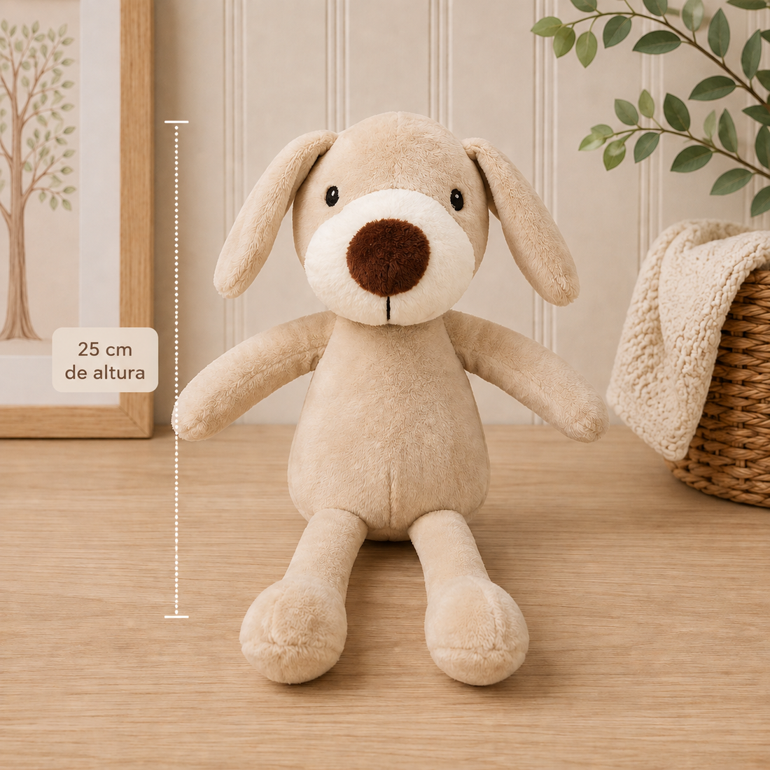 Bicho Decorativo de Pelúcia - Cachorro - 79083263018326 - Imagem 1
