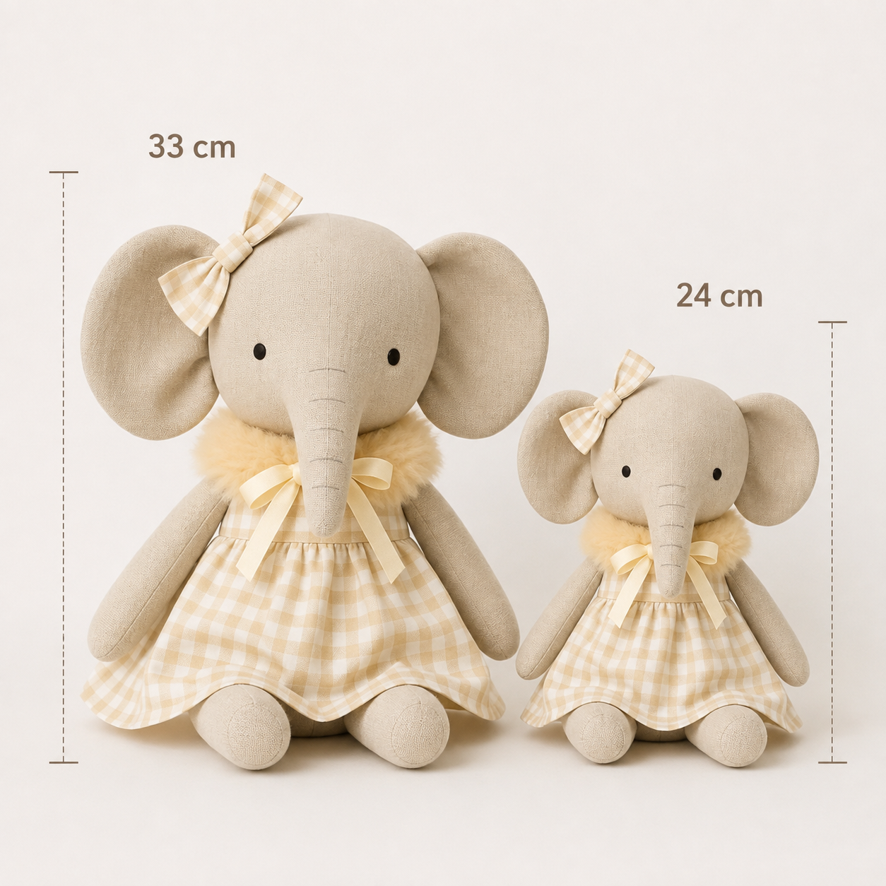 Bichinho Decorativo Elefante Mia
