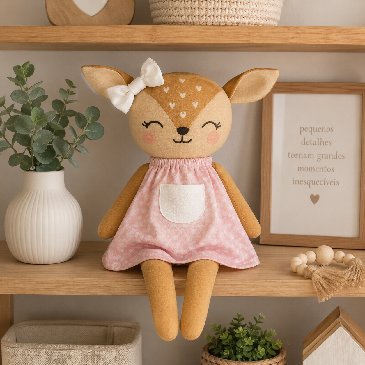 Bichinho Decorativo Rena Lunara