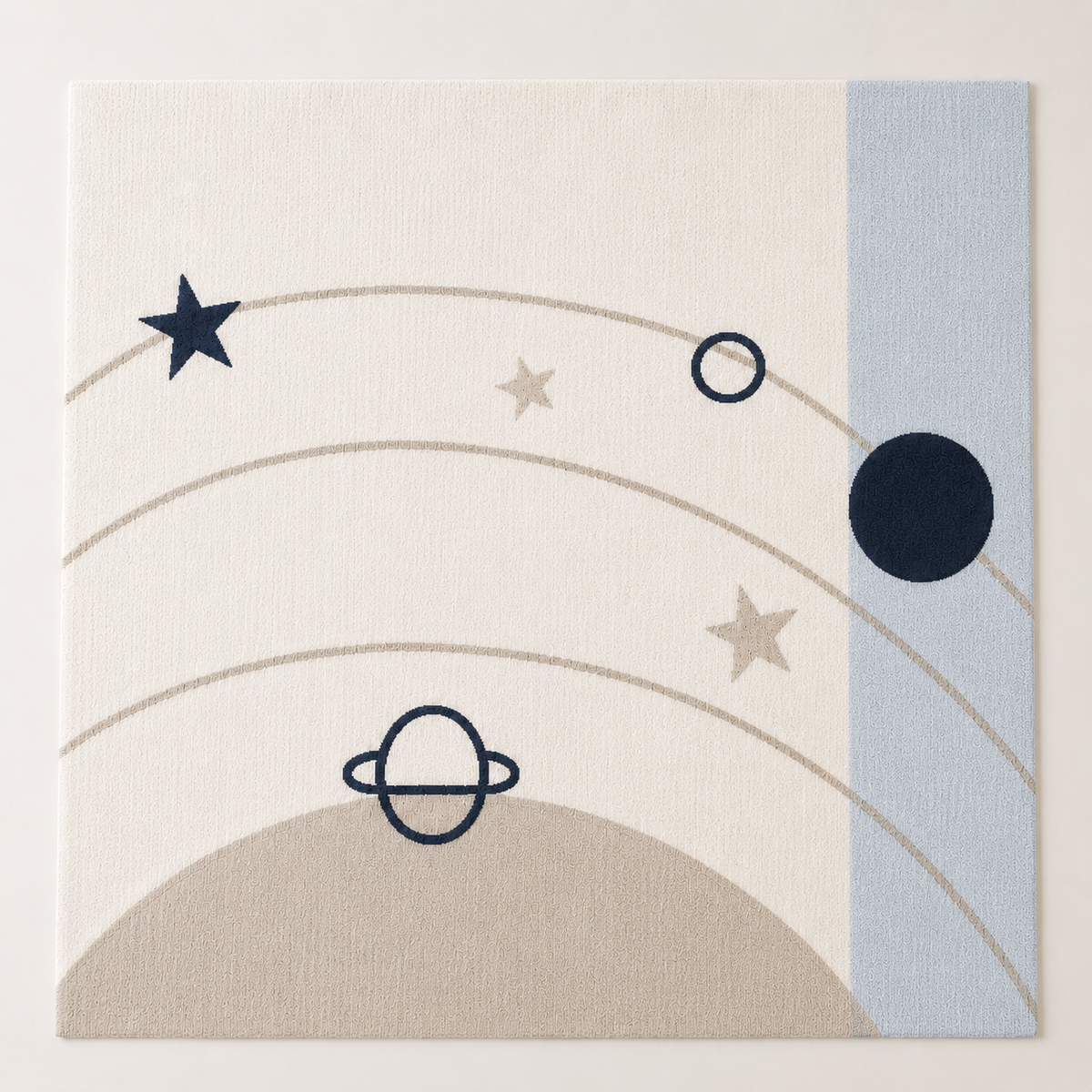 Manta Colo em Tricot - Coleção Pequeno Universo - Galáxia