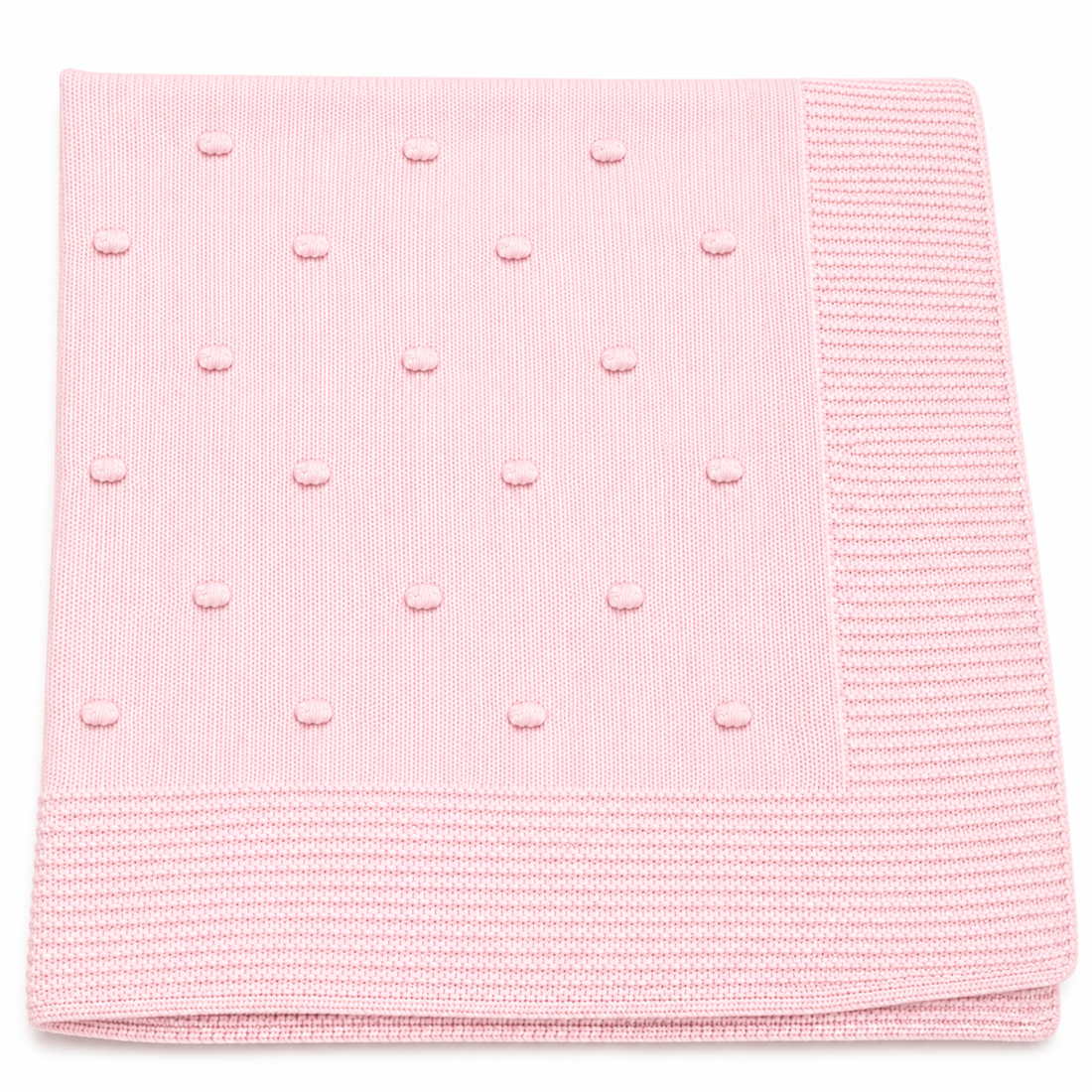 Manta Colo em trico Bublle - Rosa Bebê - 79083263020053 - Imagem 1