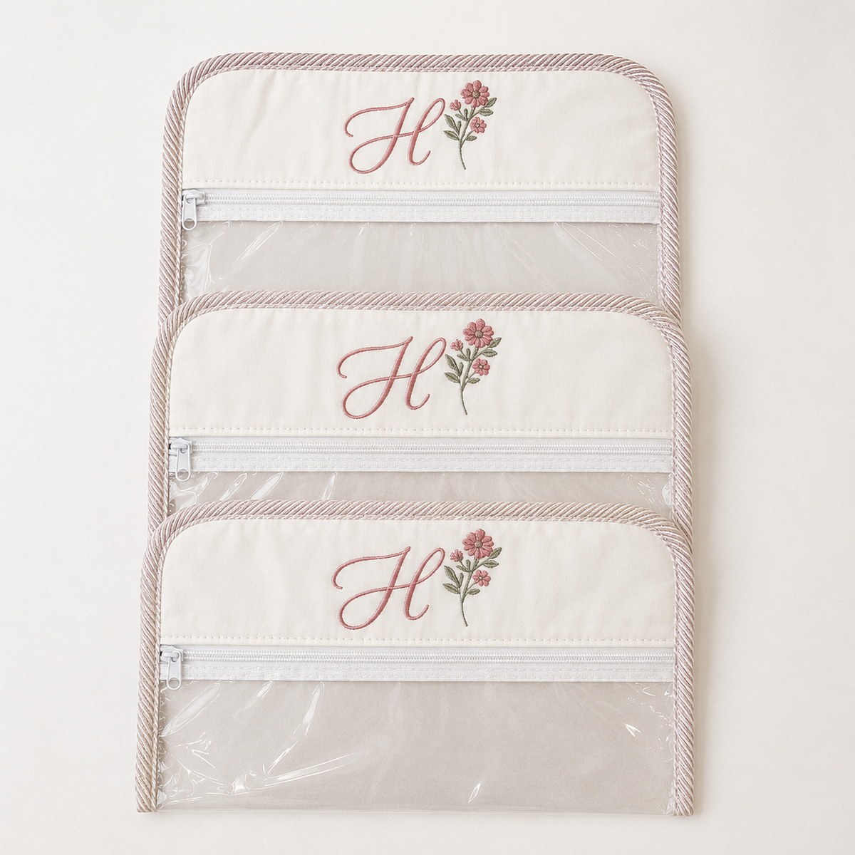 Kit 3 Saquinhos Maternidade - Coleção Fiore Fiorita - 79083263020770 - Imagem 3