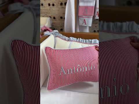 Ninho Redutor em Sarja Off White - Coleção Fiore Rosso Blue
